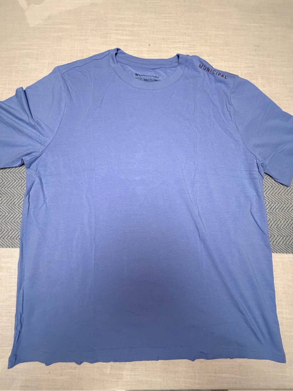 Municipal Enduro stretch T-shirt/color -Peri/Crimson